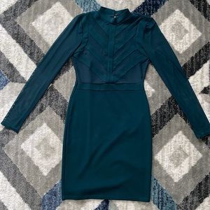 Dark teal/green dress 😍